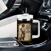 Black Cowboy Bill Pickett Tumbler With Handle African American Cowboys Black History