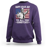 Happy 4th Of July To All You Sumbitches Sweatshirt Funny Independence Day Meme American Flag