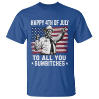 Happy 4th Of July To All You Sumbitches T Shirt Funny Independence Day Meme American Flag