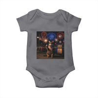 USA 250th Anniversary Cat Baby Onesie Funny 4th Of July Independence Day 250 Years 1776 2026 Patriotic Celebration Meme
