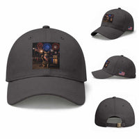 USA 250th Anniversary Cat Baseball Cap Funny 4th Of July Independence Day 250 Years 1776 2026 Patriotic Celebration Meme