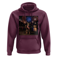 USA 250th Anniversary Cat Hoodie Funny 4th Of July Independence Day 250 Years 1776 2026 Patriotic Celebration Meme