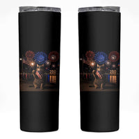 USA 250th Anniversary Cat Skinny Tumbler Funny 4th Of July Independence Day 250 Years 1776 2026 Patriotic Celebration Meme