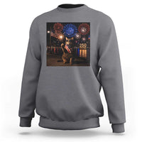 USA 250th Anniversary Cat Sweatshirt Funny 4th Of July Independence Day 250 Years 1776 2026 Patriotic Celebration Meme