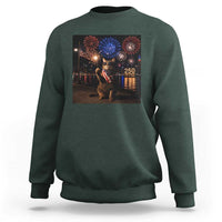 USA 250th Anniversary Cat Sweatshirt Funny 4th Of July Independence Day 250 Years 1776 2026 Patriotic Celebration Meme