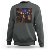 USA 250th Anniversary Cat Sweatshirt Funny 4th Of July Independence Day 250 Years 1776 2026 Patriotic Celebration Meme