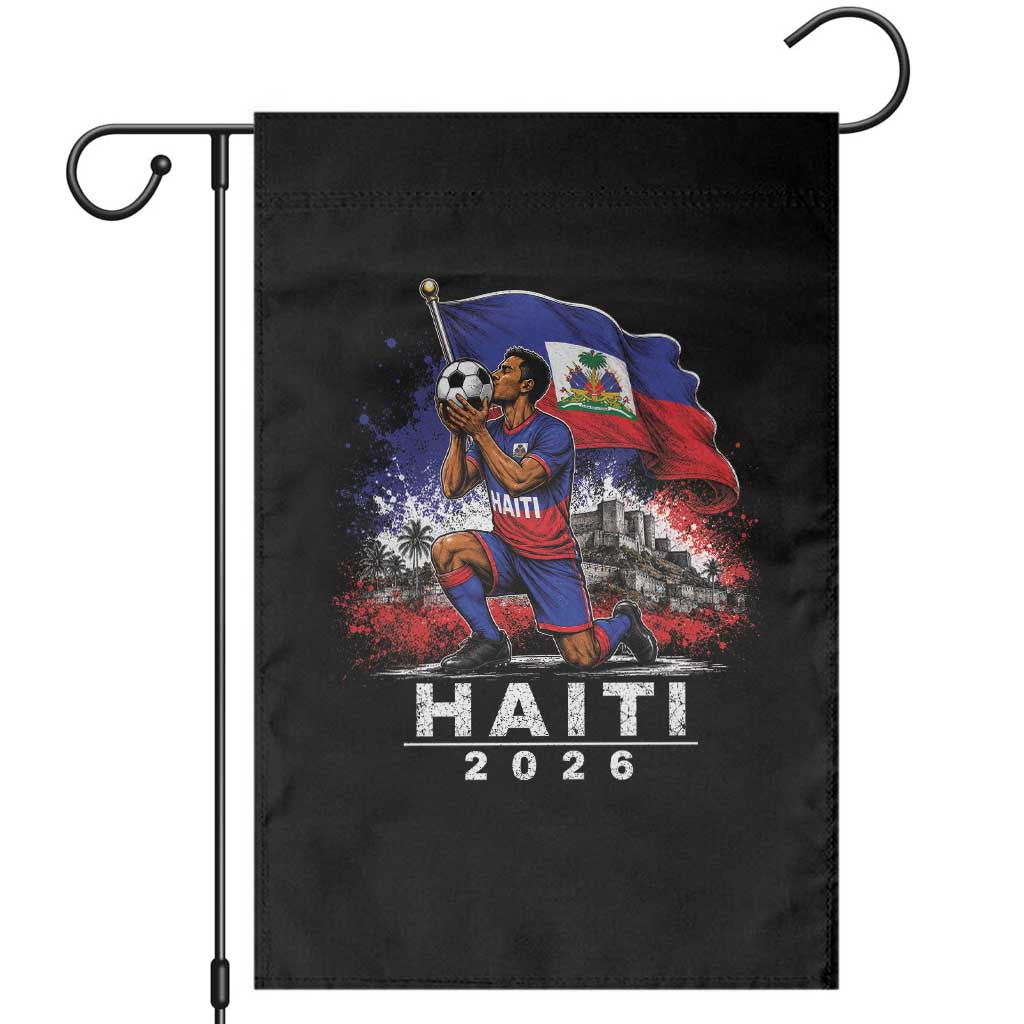 Haiti Soccer 2026 Garden Flag Haitian World Football Fan Ayiti Lover