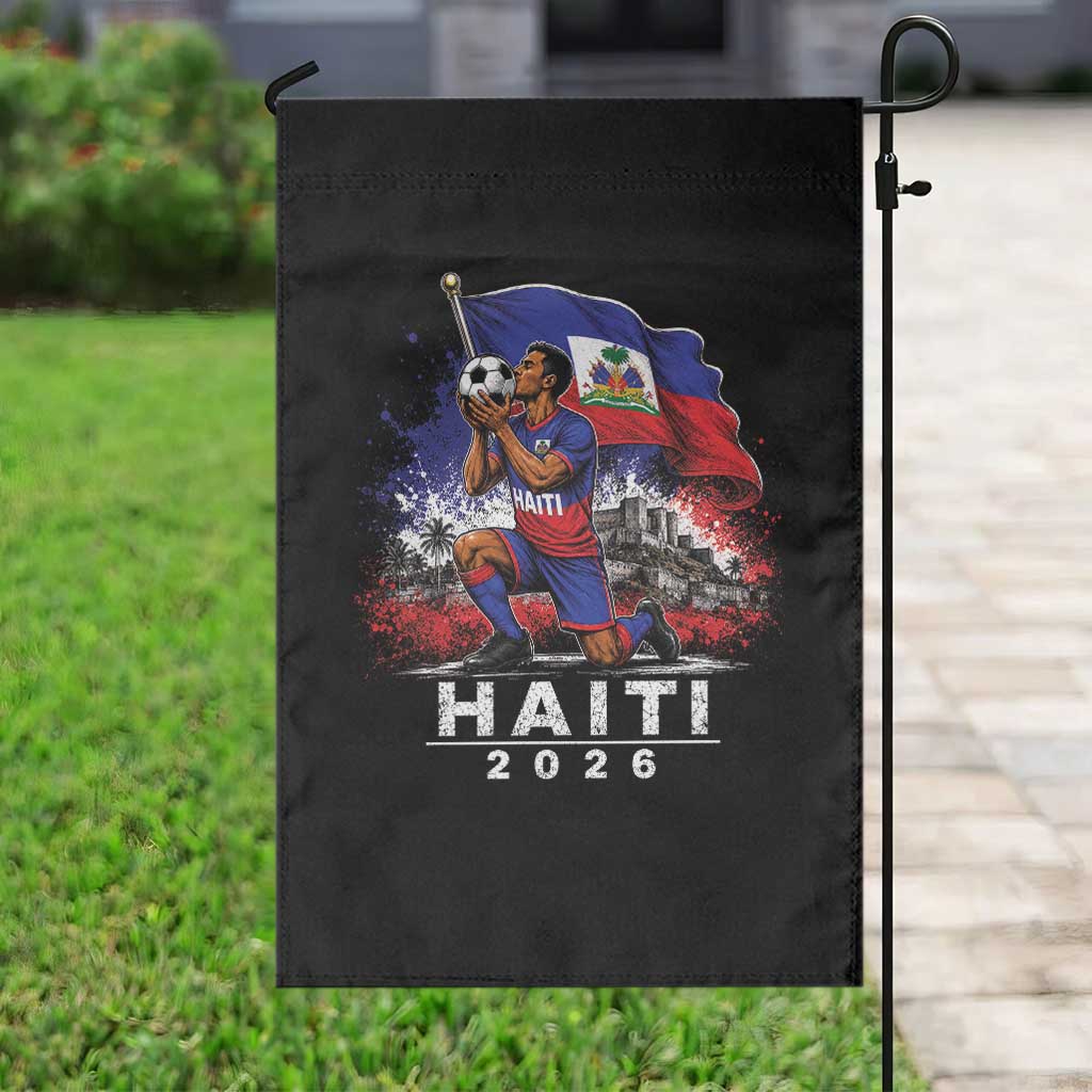 Haiti Soccer 2026 Garden Flag Haitian World Football Fan Ayiti Lover