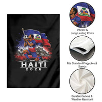 Haiti Soccer 2026 Garden Flag Haitian World Football Fan Ayiti Lover