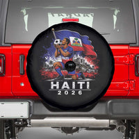 Haiti Soccer 2026 Spare Tire Cover Haitian World Football Fan Ayiti Lover