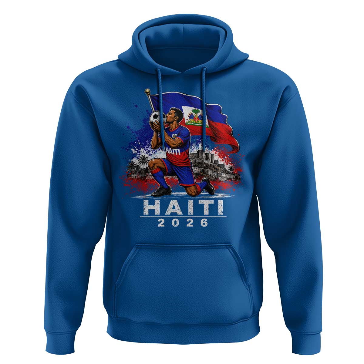 Haiti Soccer 2026 Hoodie Haitian World Football Fan Ayiti Lover
