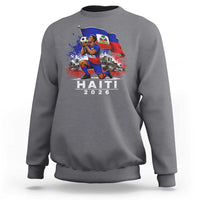 Haiti Soccer 2026 Sweatshirt Haitian World Football Fan Ayiti Lover