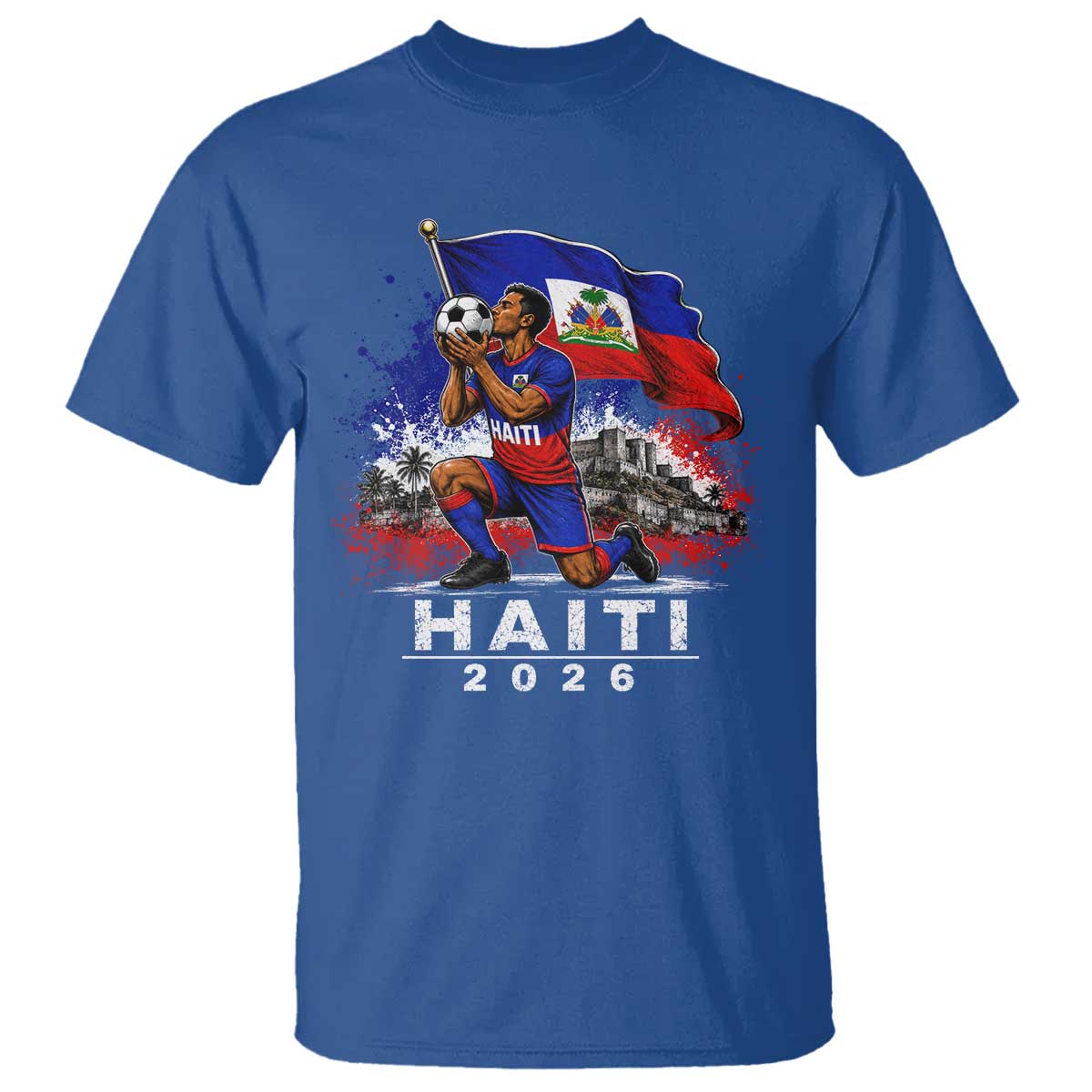 Haiti Soccer 2026 T Shirt Haitian World Football Fan Ayiti Lover