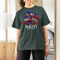 Haiti Soccer 2026 T Shirt For Women Haitian World Football Fan Ayiti Lover