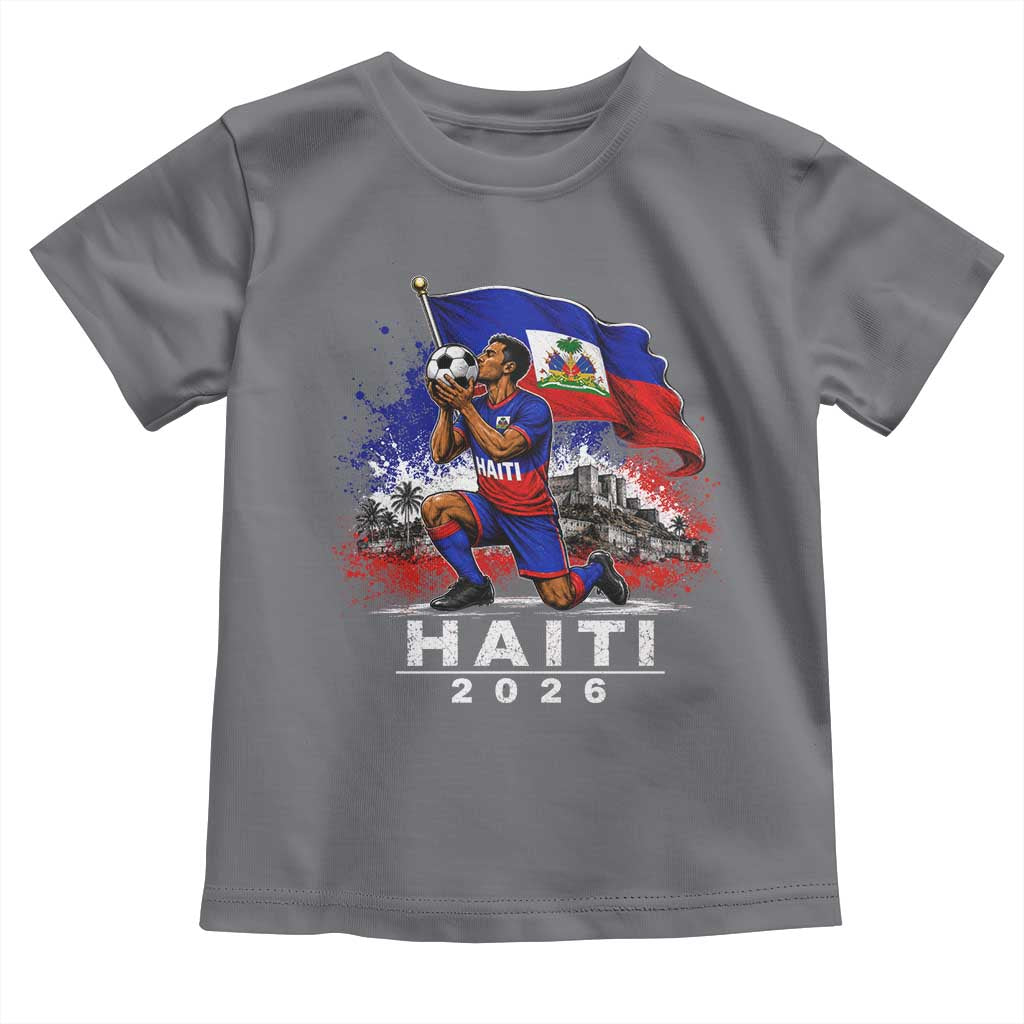 Haiti Soccer 2026 Toddler T Shirt Haitian World Football Fan Ayiti Lover