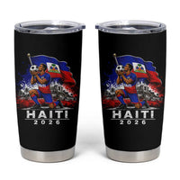Haiti Soccer 2026 Tumbler Cup Haitian World Football Fan Ayiti Lover