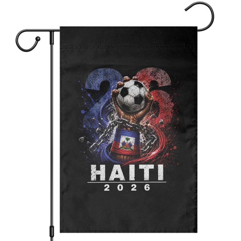 Haiti Soccer 2026 Garden Flag World Football Fan Haitian Pride Ayiti