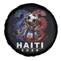 Haiti Soccer 2026 Spare Tire Cover World Football Fan Haitian Pride Ayiti