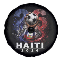 Haiti Soccer 2026 Spare Tire Cover World Football Fan Haitian Pride Ayiti