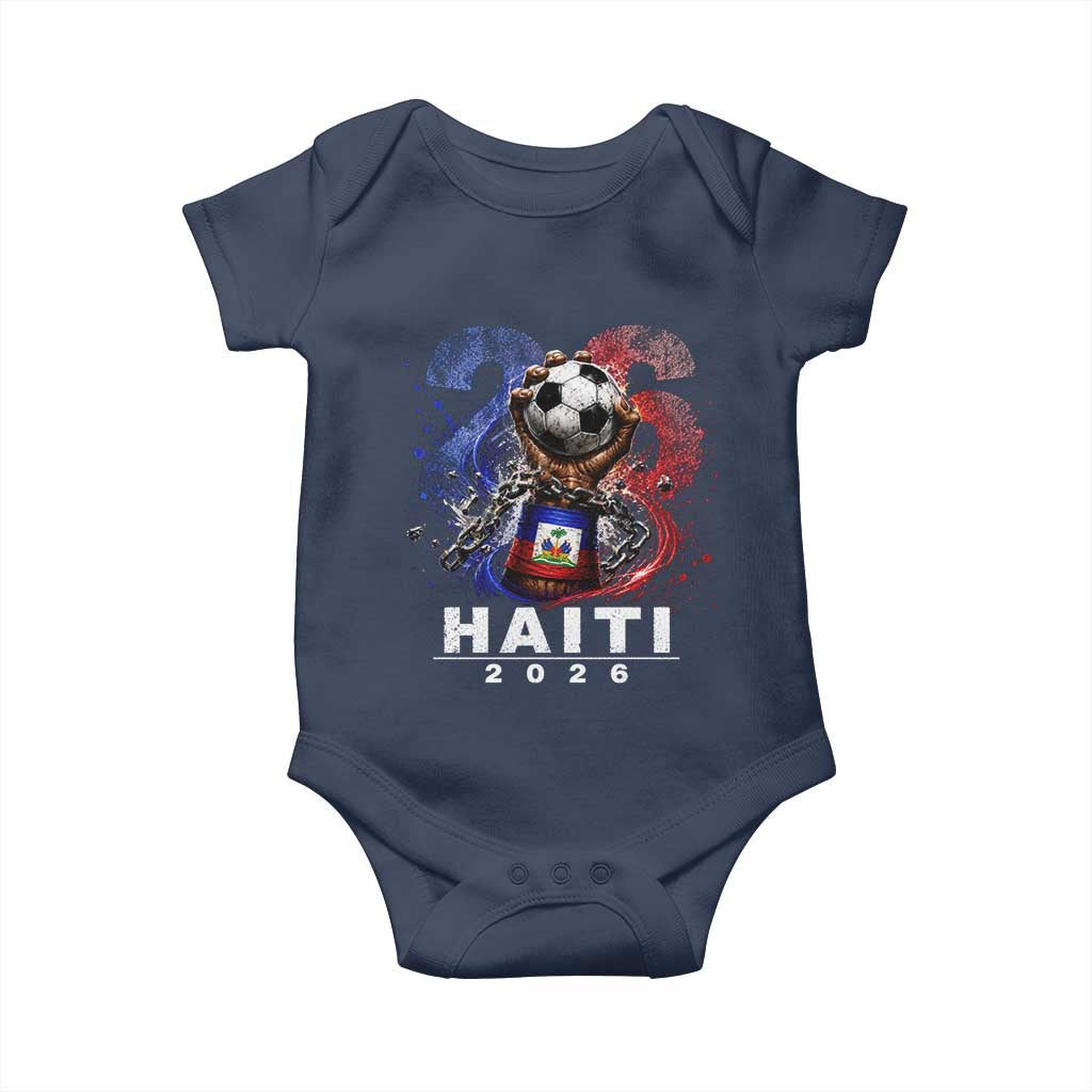 Haiti Soccer 2026 Baby Onesie World Football Fan Haitian Pride Ayiti