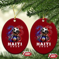 Haiti Soccer 2026 Ceramic Ornament World Football Fan Haitian Pride Ayiti