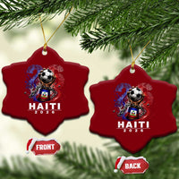 Haiti Soccer 2026 Ceramic Ornament World Football Fan Haitian Pride Ayiti