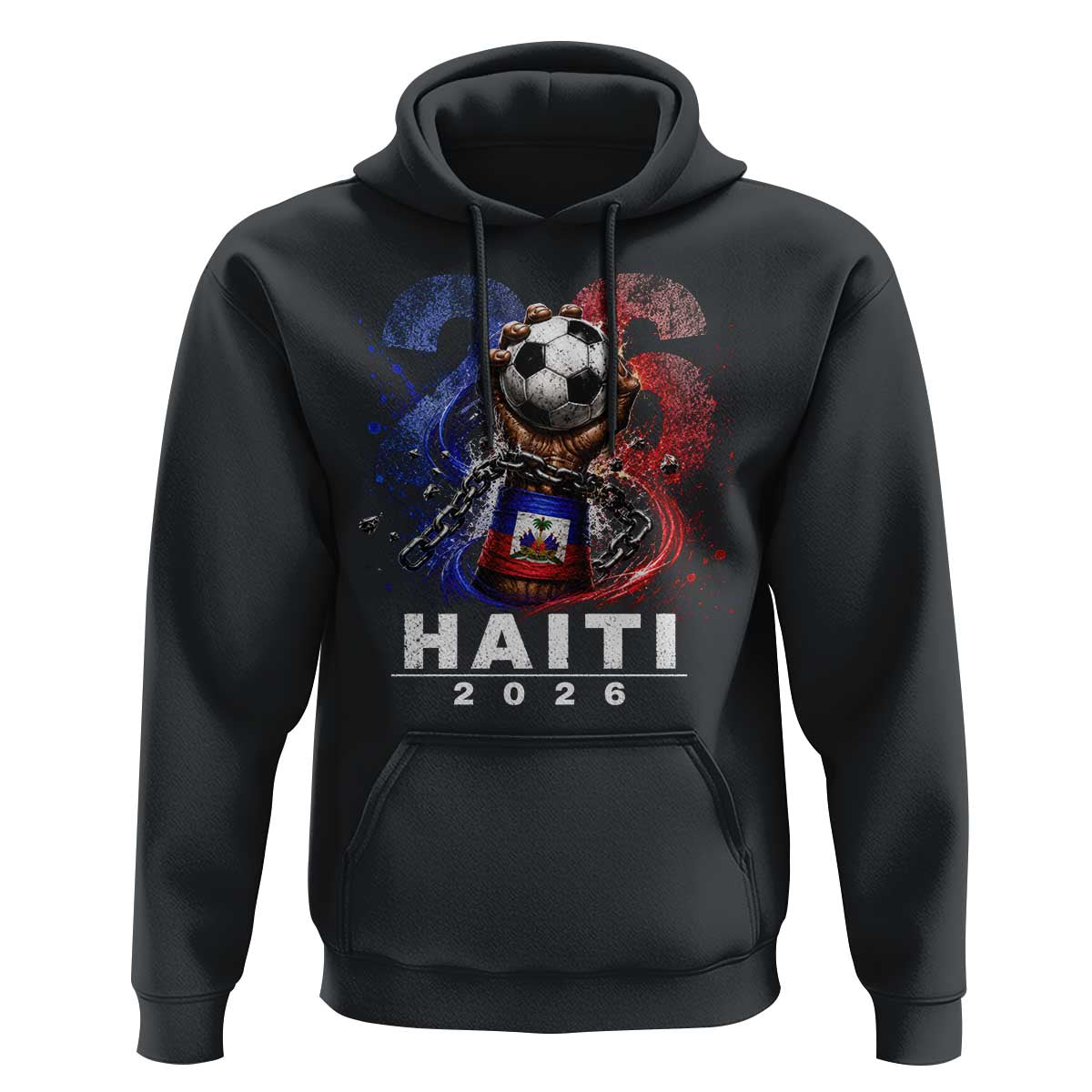 Haiti Soccer 2026 Hoodie World Football Fan Haitian Pride Ayiti