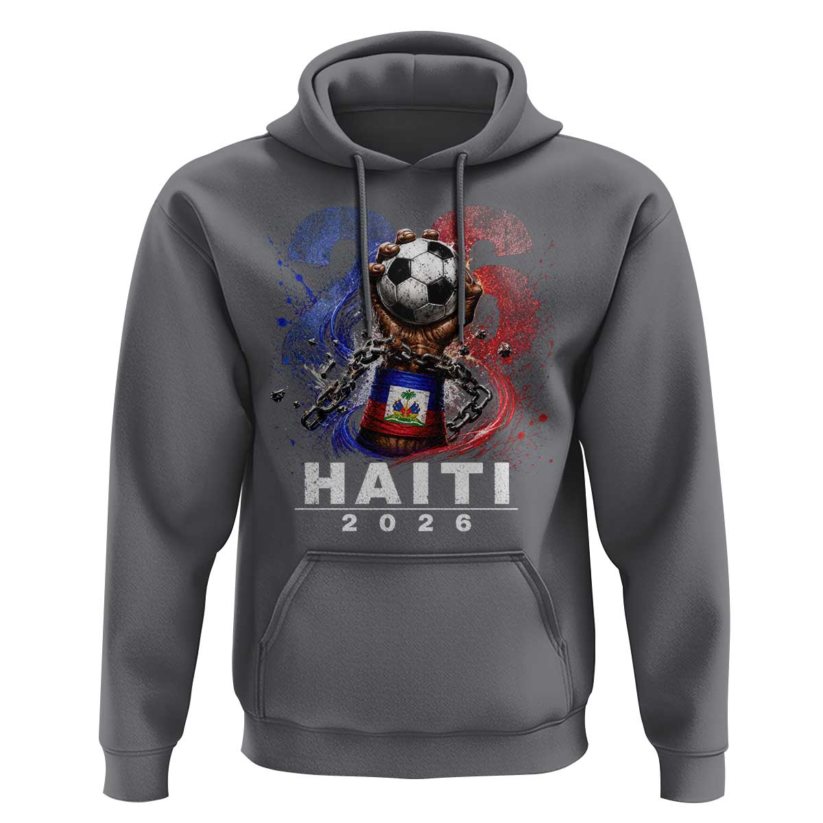 Haiti Soccer 2026 Hoodie World Football Fan Haitian Pride Ayiti