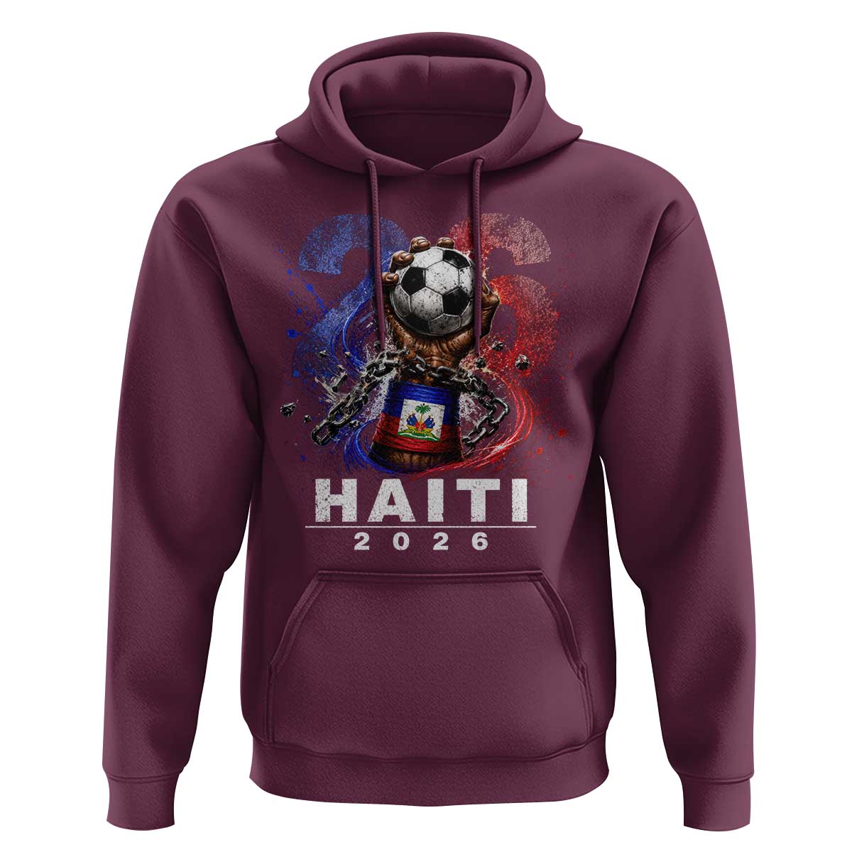 Haiti Soccer 2026 Hoodie World Football Fan Haitian Pride Ayiti