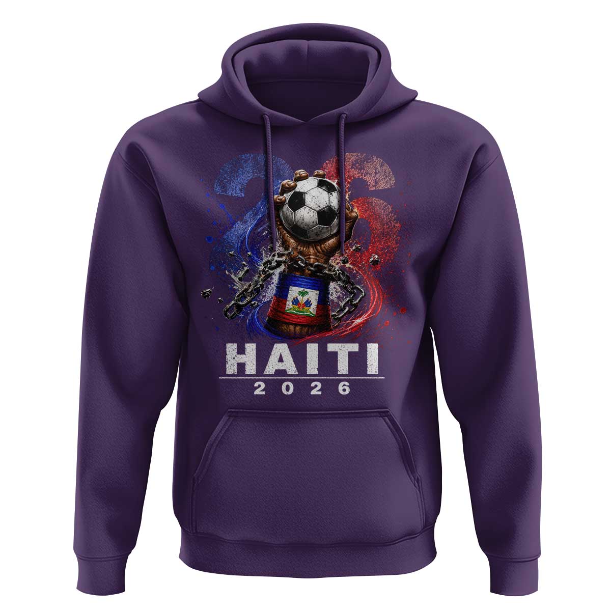 Haiti Soccer 2026 Hoodie World Football Fan Haitian Pride Ayiti