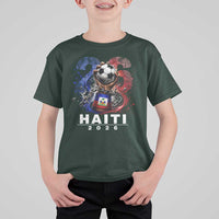 Haiti Soccer 2026 T Shirt For Kid World Football Fan Haitian Pride Ayiti