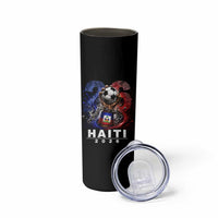 Haiti Soccer 2026 Skinny Tumbler World Football Fan Haitian Pride Ayiti