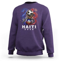 Haiti Soccer 2026 Sweatshirt World Football Fan Haitian Pride Ayiti