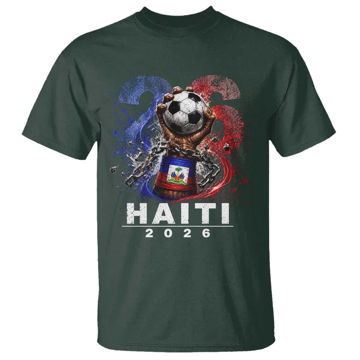 Haiti Soccer 2026 T Shirt World Football Fan Haitian Pride Ayiti