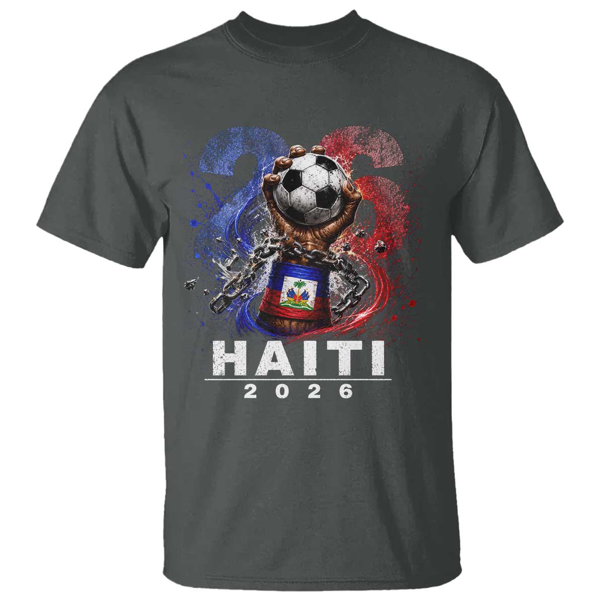 Haiti Soccer 2026 T Shirt World Football Fan Haitian Pride Ayiti