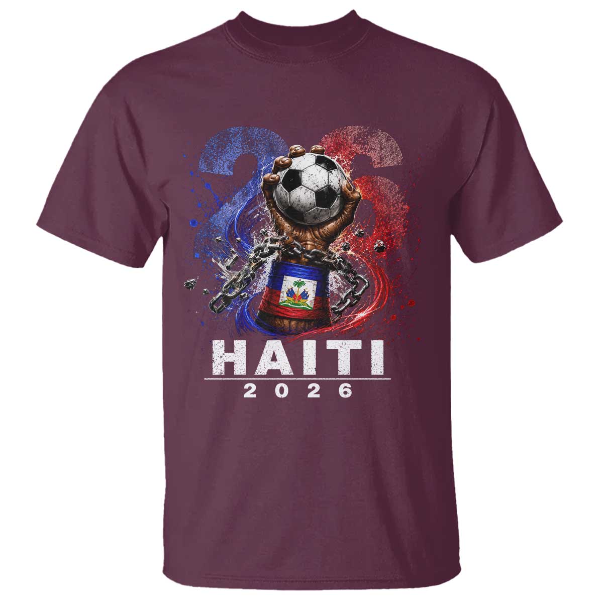 Haiti Soccer 2026 T Shirt World Football Fan Haitian Pride Ayiti