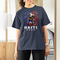 Haiti Soccer 2026 T Shirt For Women World Football Fan Haitian Pride Ayiti