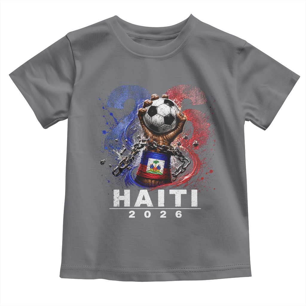 Haiti Soccer 2026 Toddler T Shirt World Football Fan Haitian Pride Ayiti