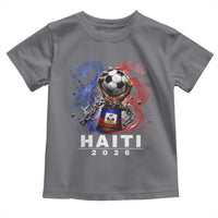 Haiti Soccer 2026 Toddler T Shirt World Football Fan Haitian Pride Ayiti