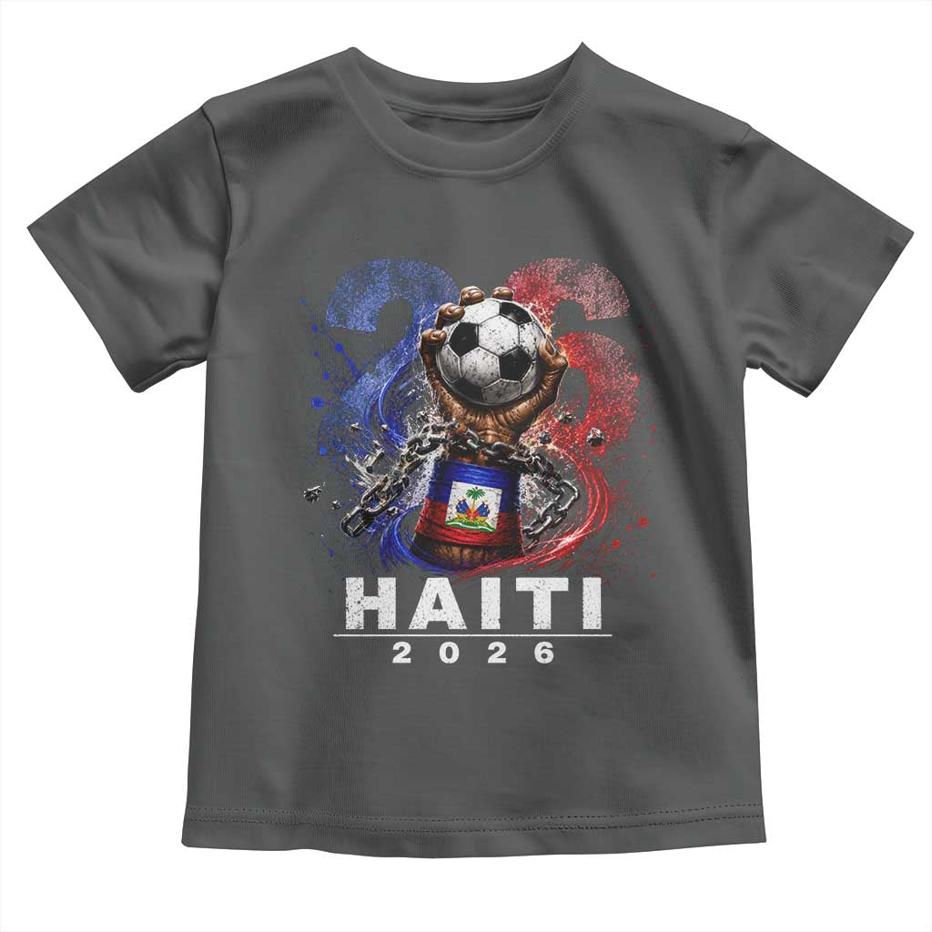 Haiti Soccer 2026 Toddler T Shirt World Football Fan Haitian Pride Ayiti