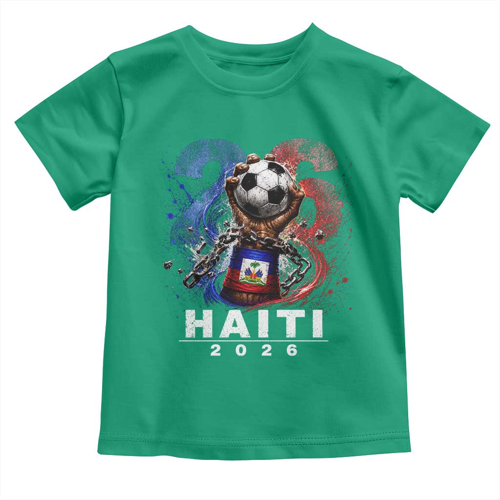 Haiti Soccer 2026 Toddler T Shirt World Football Fan Haitian Pride Ayiti