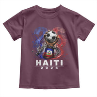 Haiti Soccer 2026 Toddler T Shirt World Football Fan Haitian Pride Ayiti
