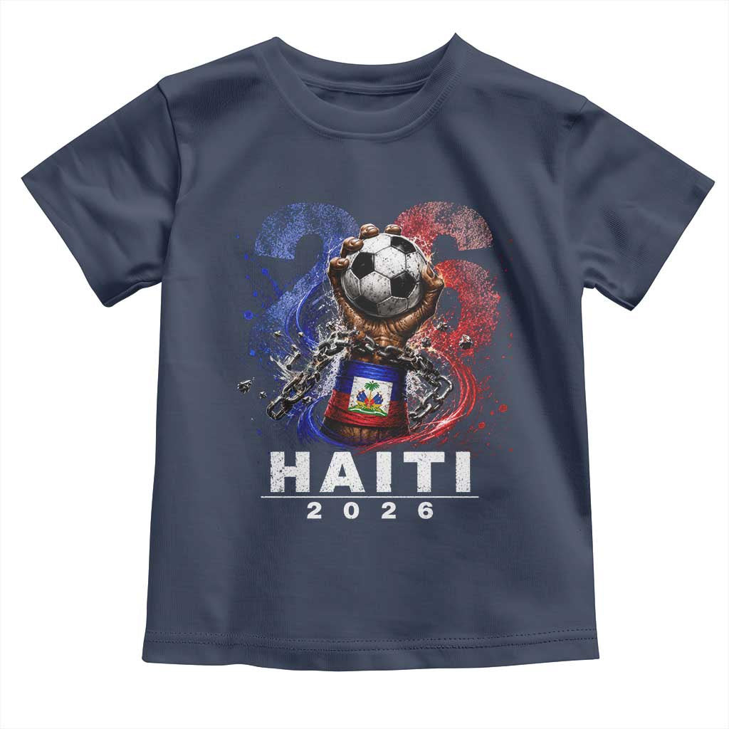 Haiti Soccer 2026 Toddler T Shirt World Football Fan Haitian Pride Ayiti
