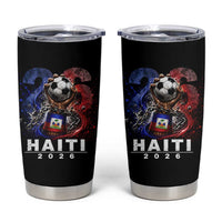 Haiti Soccer 2026 Tumbler Cup World Football Fan Haitian Pride Ayiti