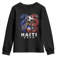 Haiti Soccer 2026 Youth Sweatshirt World Football Fan Haitian Pride Ayiti