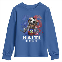 Haiti Soccer 2026 Youth Sweatshirt World Football Fan Haitian Pride Ayiti