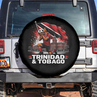Trinidad and Tobago Soccer Spare Tire Cover Patriotic Football Fan Caribbean Pride Gift