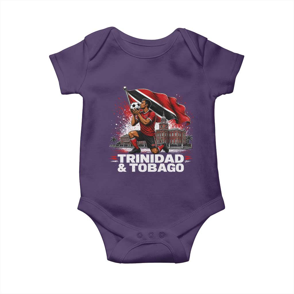 Trinidad and Tobago Soccer Baby Onesie Patriotic Football Fan Caribbean Pride Gift