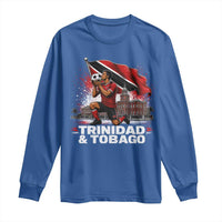 Trinidad and Tobago Soccer Long Sleeve Shirt Patriotic Football Fan Caribbean Pride Gift