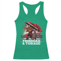 Trinidad and Tobago Soccer Racerback Tank Top Patriotic Football Fan Caribbean Pride Gift